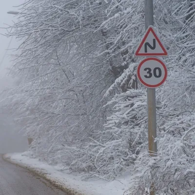 Une tempête de neige sur nos routes !
