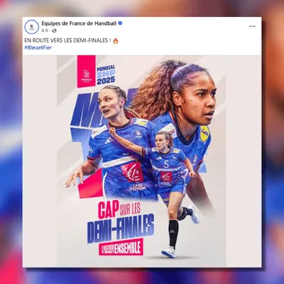 Les handballeuses françaises en demi-finale du Mondial : quand voir...