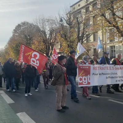 Budget 2026 : Les retraités ont manifesté pour défendre leur...