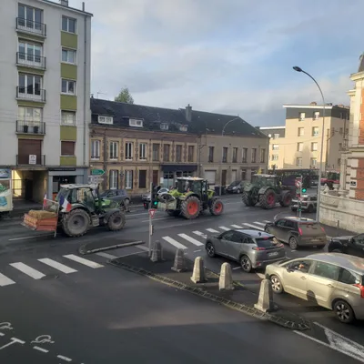 Mobilisation: Des agriculteurs de la région à Bruxelles