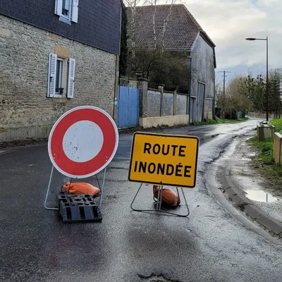 Alerte jaune : Des routes inondées ce jeudi matin