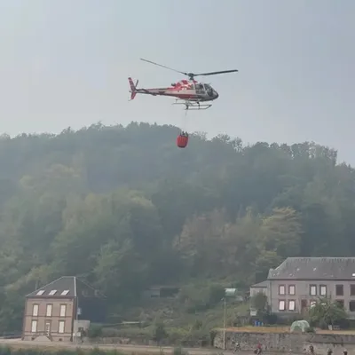 Ardennes - Incendie à Monthermé : les secours toujours mobilisés,...