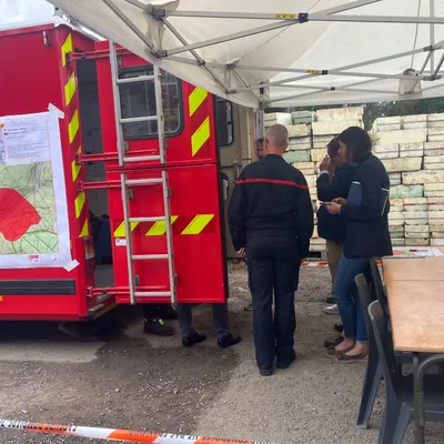 Ardennes - Incendie de Monthermé : le feu fixé après trois jours de...