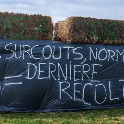 Taxes, hausse des prix...Des agriculteurs se sont mobilisés le long...