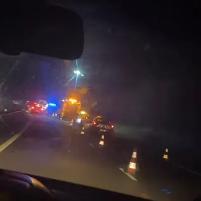 Un homme éjecté du véhicule après un accident 