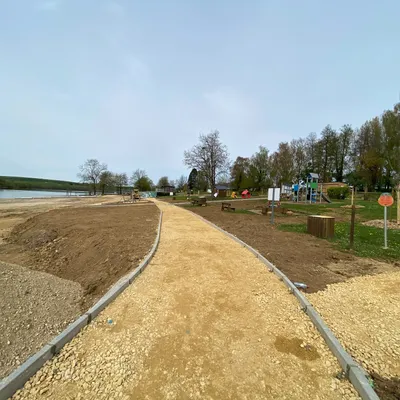 Des aménagements en cours au lac de Bairon pour cet été