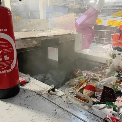 Un morceau de bois a failli provoquer un incendie au Centre de tri...