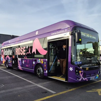Ardennes - Les bus TAC se mobilisent pour octobre rose
