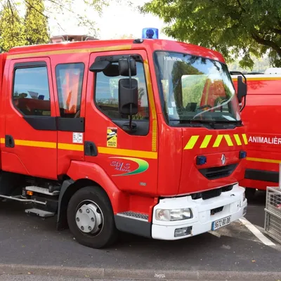 Départ de feu dans un local technique