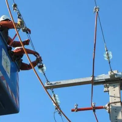 Les lignes électriques sont tombées