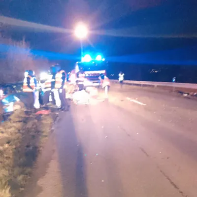 2 personnes transportées à l'hôpital après une collision