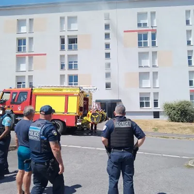 Ardennes - Feu dans les caves d'un immeuble de la Pointe