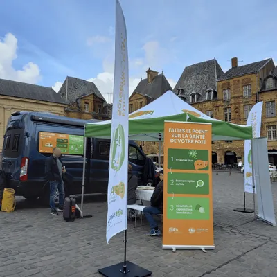 Opération dépistage des maladies du foie place Ducale
