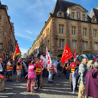Ardennes - Grève de la fonction publique : Plusieurs centaines de...