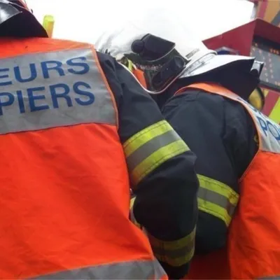Ardennes - Accident d'un cycliste