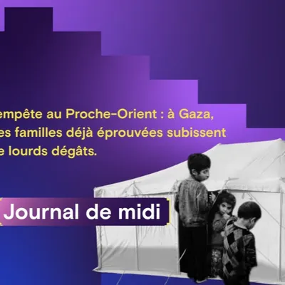 Tempête au Proche-Orient : à Gaza, des familles déjà éprouvées...