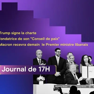 Trump signe la charte fondatrice de son "Conseil de paix", Macron...
