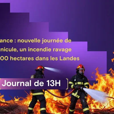 France : nouvelle journée de canicule, un incendie ravage 1 100...