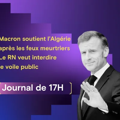 Macron soutient l’Algérie après les feux de forêts meurtriers, le...