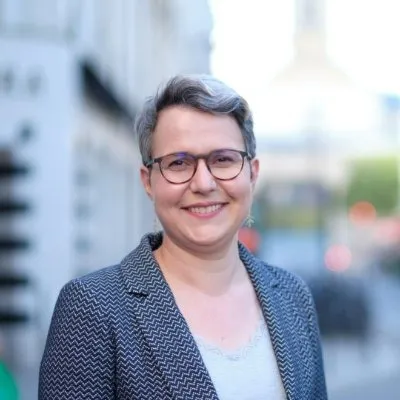 Céline Malaisé, présidente du groupe Gauche communiste écologiste...