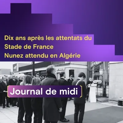 La France se recueille dix ans après les attentats du 13 novembre,...