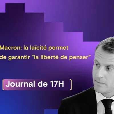 Macron: la laïcité permet de garantir "la liberté de penser”, vote...