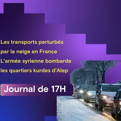 France: les transports perturbés par la neige, L'armée syrienne...
