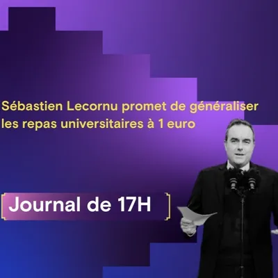 Sébastien Lecornu promet de généraliser les repas universitaires à...