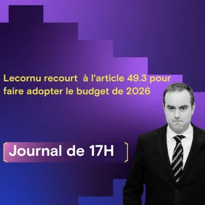 Lecornu recourt  à l'article 49.3 pour faire adopter le budget de...