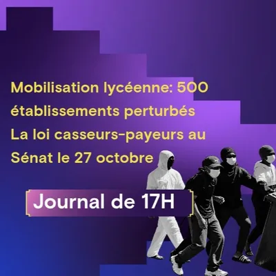 Mobilisation lycéenne: 500 établissements perturbés, La loi...