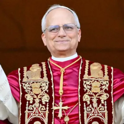 Le Pape Léon XIV a célébré sa première messe en tant que chef de...