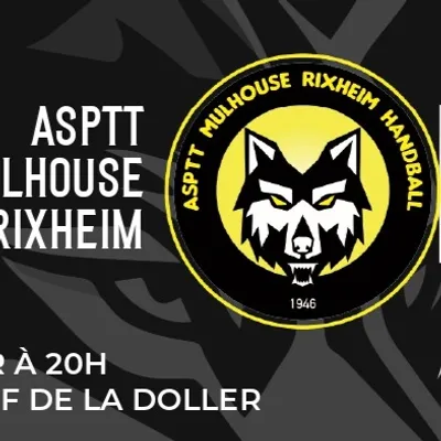 Handball N1 Fédéral : ASPTT Mulhouse Rixheim vs Lanester samedi 21/02