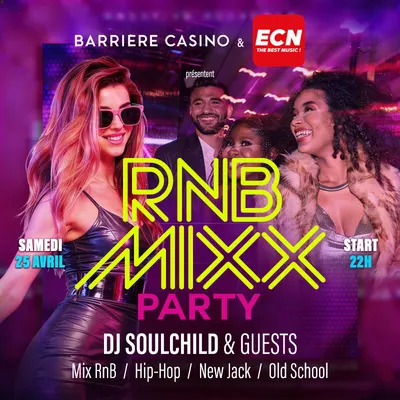 RnB Mixx Party au Casino Barrière Blotzheim