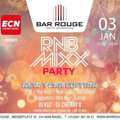 RnB Mixx Party vs Tropicana New Year Edition