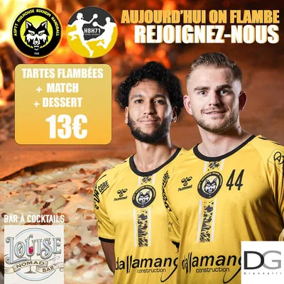 Handball : ASPTTMR vs HAZEBROUK le 16/03 suivi d'une soirée tartes...