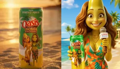 Oasis x Skidibi Tentafruit : une collaboration TikTok explosive