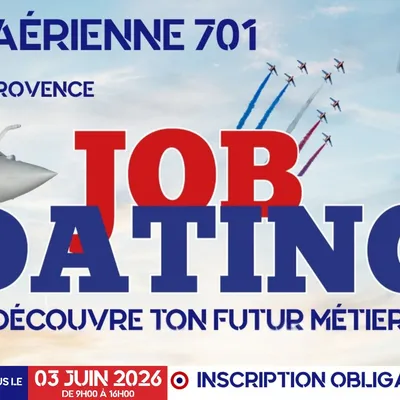 Job dating – BA 701 Salon-de-Provence : une immersion dans les...