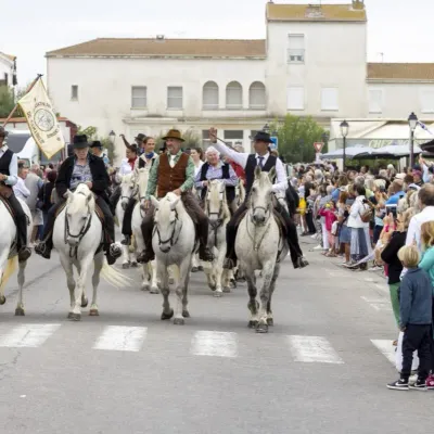 Aux Saintes-Maries-de-la-Mer, la Fête du Cheval met la Camargue à...