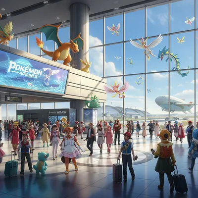 Le Japon inaugure un aéroport entièrement dédié à l’univers Pokémon