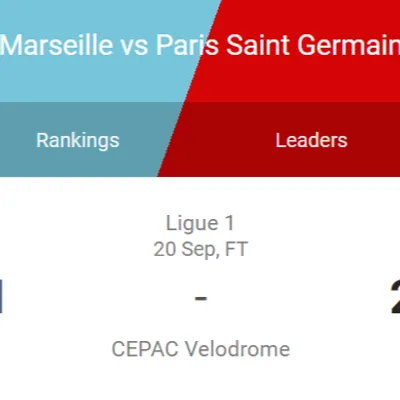 Ligue 1 : l’OM s’incline 2-1 face au PSG dans un Classique cruel au...
