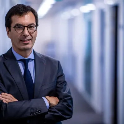 Jean-Pierre Farandou en déplacement dans le Gard pour mettre en...