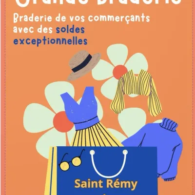 La grande braderie estivale fait son retour à...