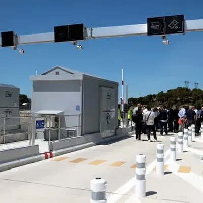 Salon-de-Provence : le nouvel échangeur de Salon Nord sur l’A7...