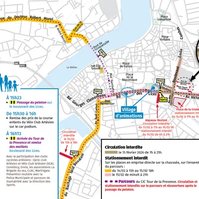 [ Circulation ] Tour de la Provence : des restrictions de...