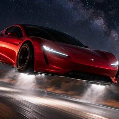 Tesla Roadster : la voiture électrique qui défie la gravité...