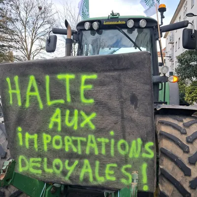 Une rencontre avec les syndicats agricoles à Meslay-le-Vidame