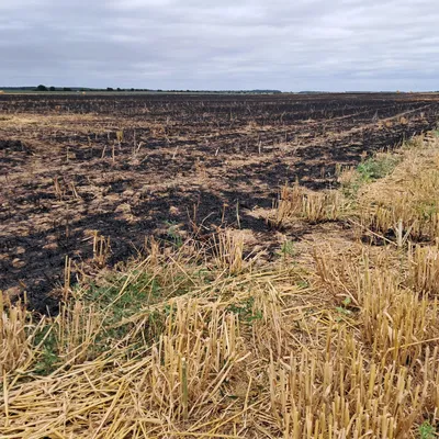 Feu de chaume à Digny et à Bouville