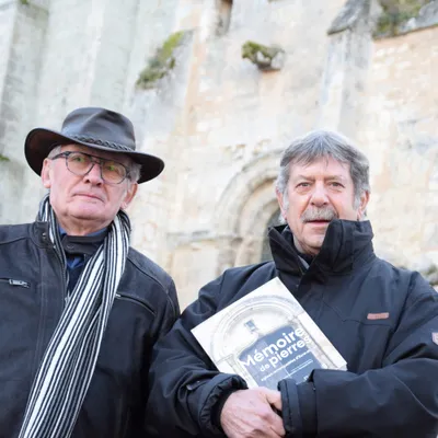 Vincent Bataille et Jacques Pény en dédicaces aujourd'hui à Châteaudun
