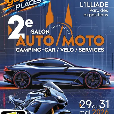 Jouez et partez à la découverte du Salon auto-moto de Chartres !