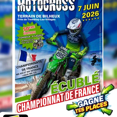 Gagnez vos entrées pour le Motocross de Dreux avec Intensité !
